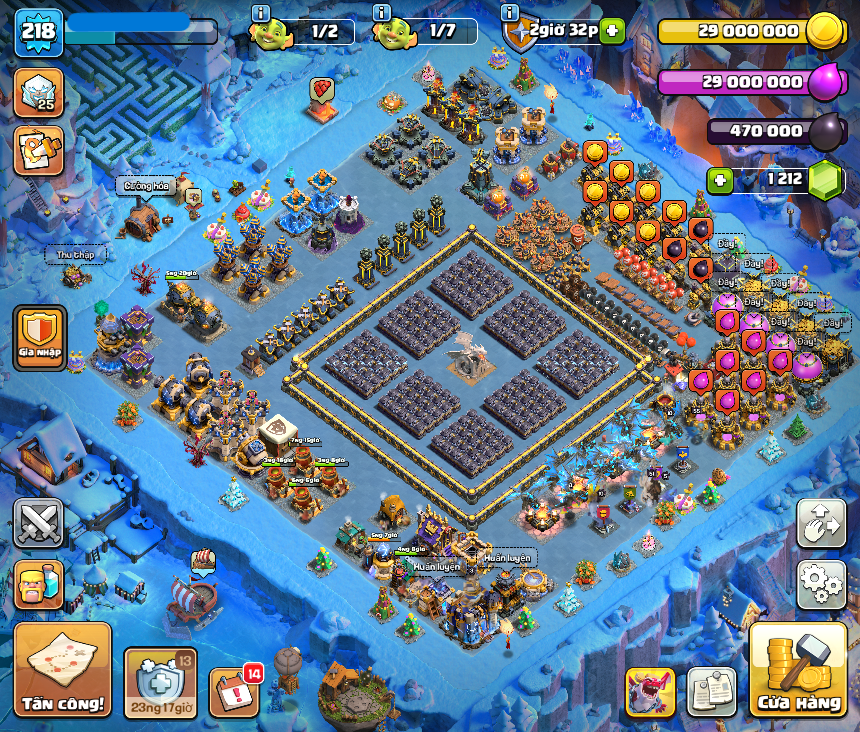 TH18 DEF KHO? – QU�N KHO? – TRANG B? M?NH – SKIN T??NG + PHONG C?NH ??P